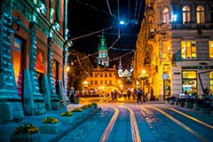 Lviv'i ziyaret et, haftasonu seks turu.