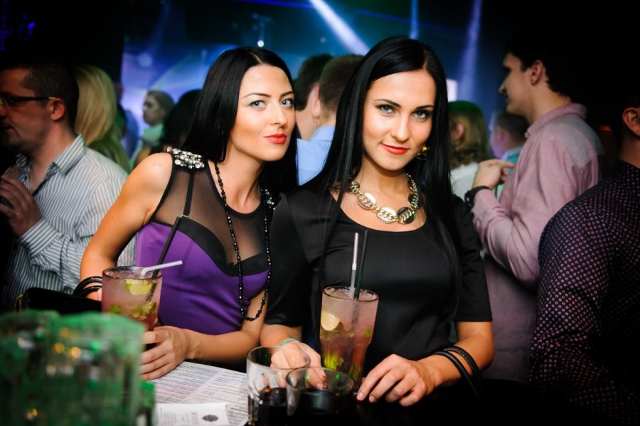 Nightlife Lviv. Beautiful girls of Lviv.